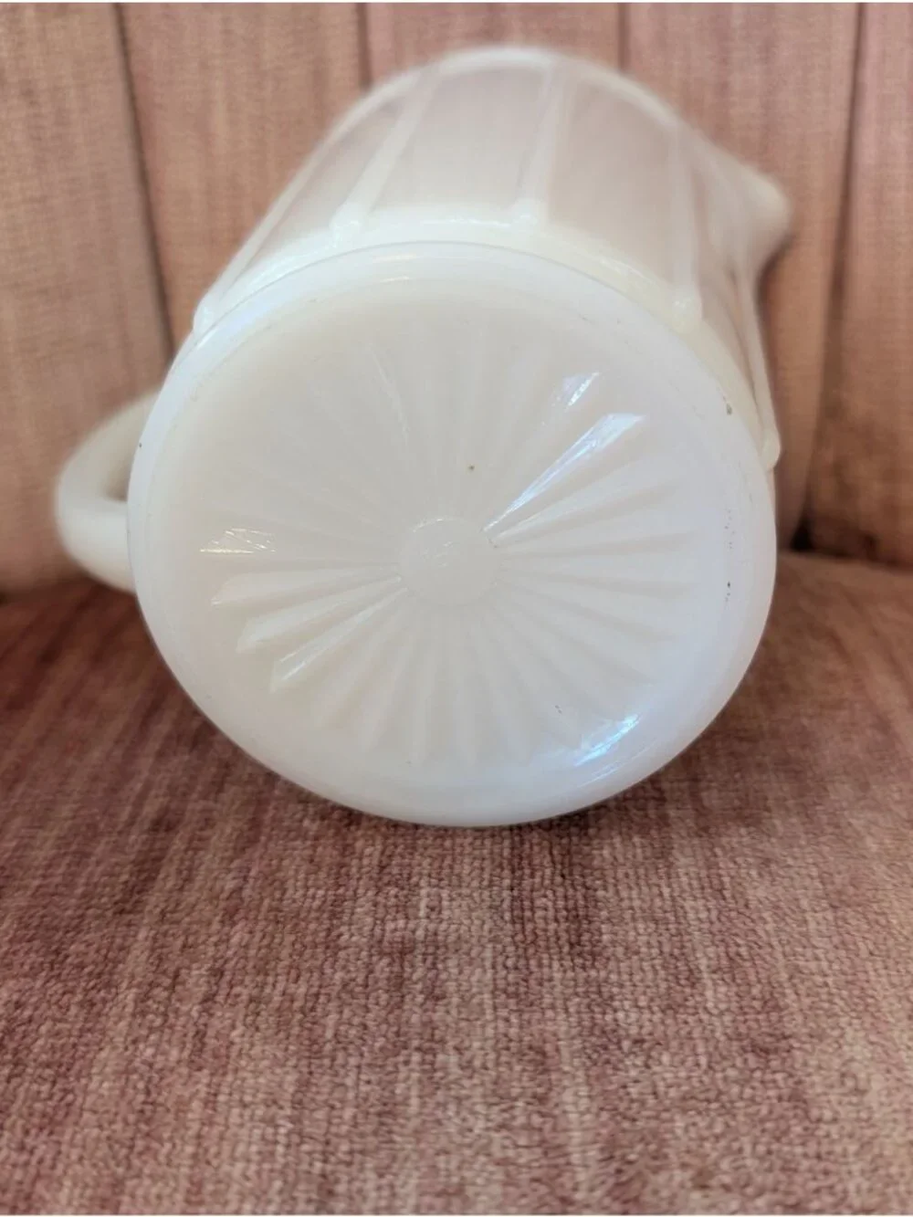Vintage Hazel Atlas White Milk Glass 5